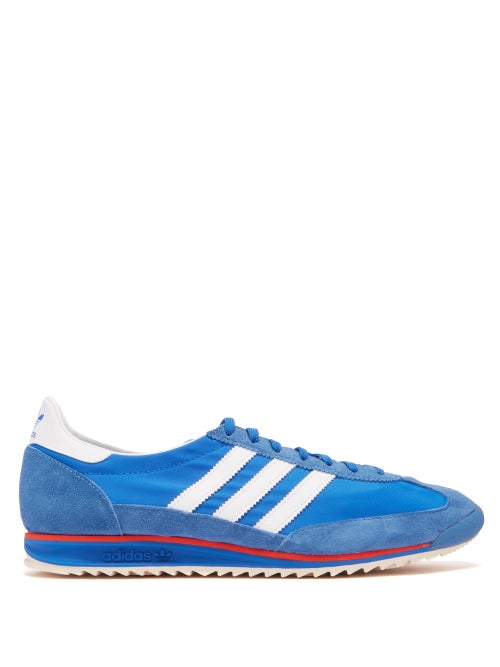 Adidas Originals - Named after the year they debuted, Adidas Originals' blue SL 72 trainers were ori