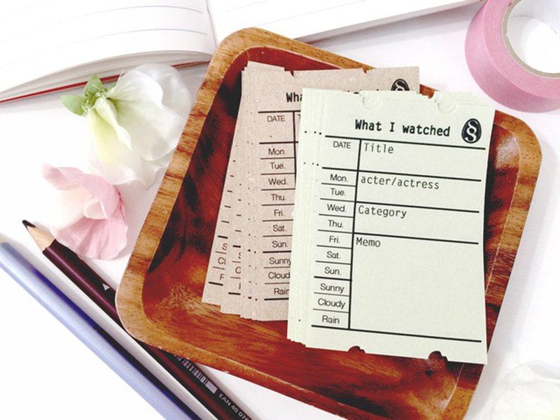 這是一個可以輕鬆記錄您看到的電影的座位。 在筆記本上貼上小冊子和半票等記錄是很時髦的。