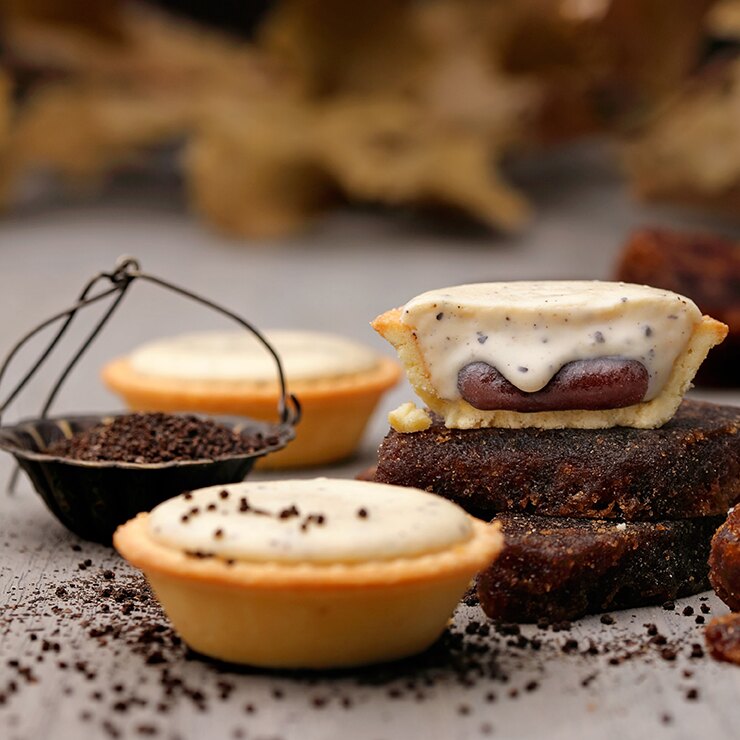 三種溫度、三種口感，展現不同個性的起士塔