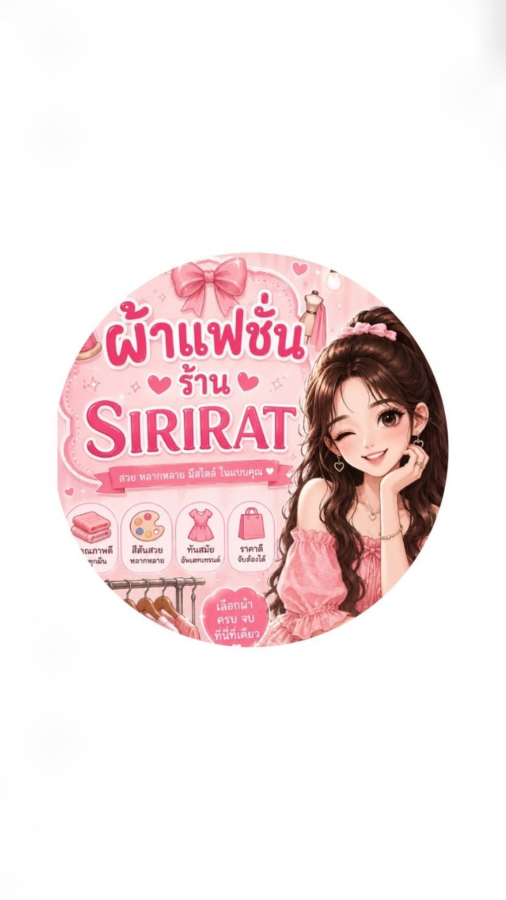 เสื้อผ้าแฟชั่น ร้านSIRIRAT🧸🎀