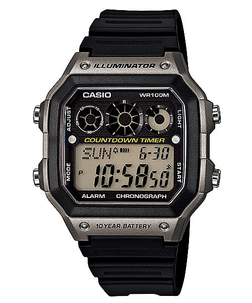 錶殼 / 錶圈材質：樹脂n樹脂錶帶n樹脂玻璃n防水100米nLED照明