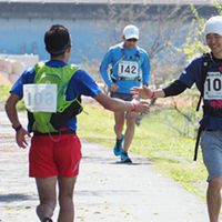 たまらんにゃ〜　多摩川ランナー