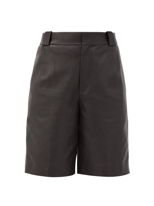 Saint Laurent - First worn by the British Army in warmer climates, these black Bermuda shorts are re