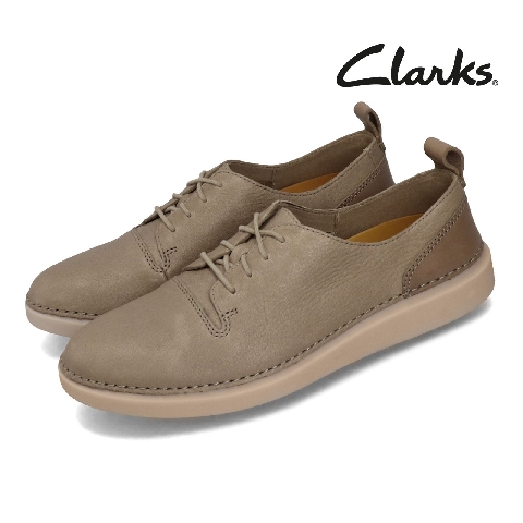 品牌: CLARKS型號: CLF38129AC18品名: Hale Lace.配色: BROWN BEIGE特點: 互動式氣流科技 日常穿搭 緩震 舒適 棕 米版型: 版型偏小, 建議大半號