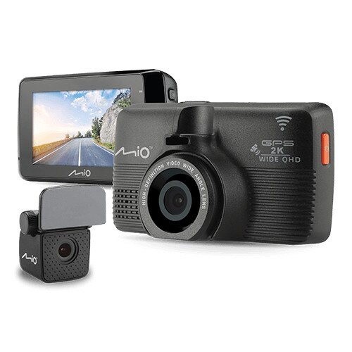 送32G卡+手機支架『 Mio MiVue 798+A40後鏡頭 = 798D 』2K畫質/WiFi星光級Sony Sensor+前後雙鏡頭行車記錄器+GPS測速器/紀錄器/145度。汽機車精品百貨人