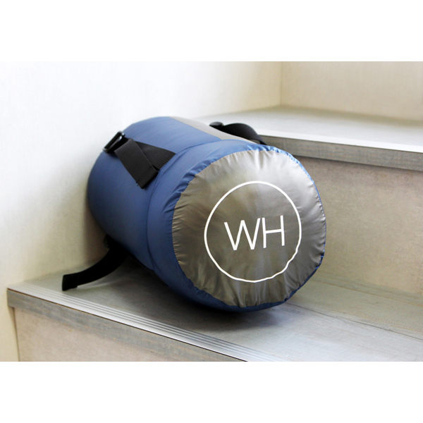 [WARE HOUSE] 信封箱型立體隔間羽絨睡袋 600g 白羽絨 藍 (WH-SV-406-BLUE)