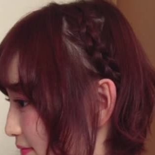 ショートヘア ボブの学生さん向け 学校にしていきたい簡単ヘアアレンジ集