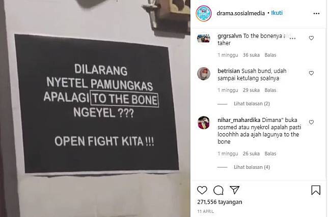 Viral Kosan Keluarkan Larangan Nyetel Lagu Pamungkas 