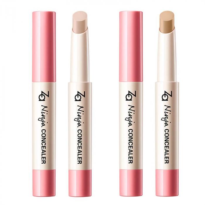 棒狀設計，一抹遮瑕易於延展的乳霜狀質地保濕親膚，均勻膚色