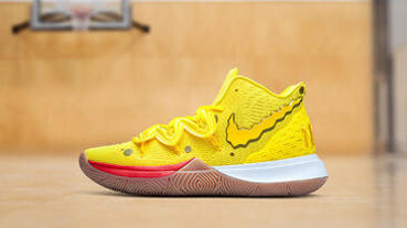 準備好了嗎孩子們？Nike Kyrie 5 x 海綿寶寶聯名鞋款系列曝光！