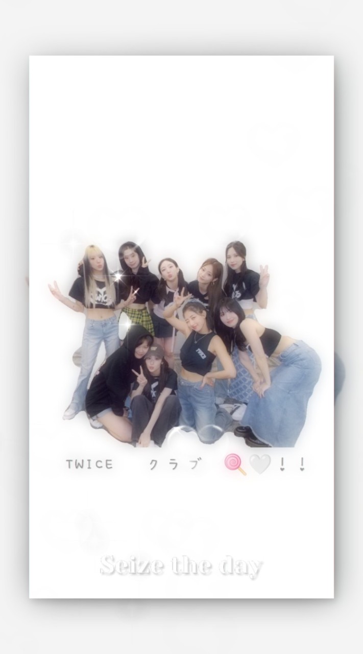 TWICE　クラブ　~!!ྀི　🍭💭