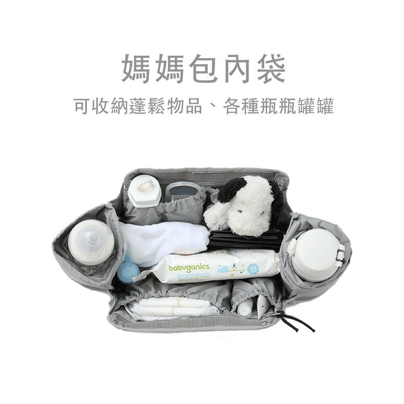 Reese 輕量皺尼龍 後背包 + Ivy隨身包 + 媽媽包內袋