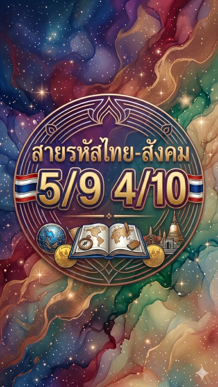 พี่น้องรหัสศิลป์ไทย-สังคม 5/9-4/10