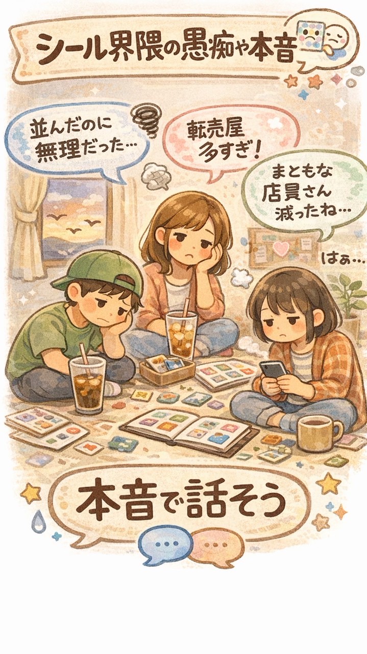 旭川シール界隈の本音