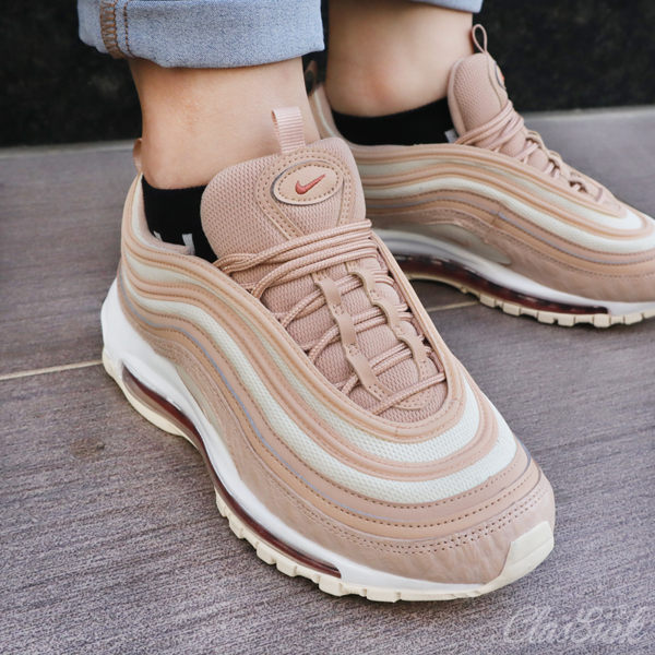 【現貨】折後價$4399 NIKE Wmns Air Max 97 LX 卡其 白 裸色系 奶茶色 女鞋 運動鞋 AR7621-201