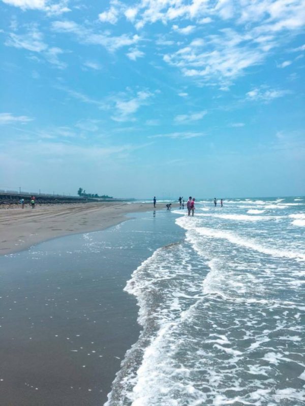 新埔木造車站｜苗栗通霄白沙屯景點,附近海邊,白沙屯海邊,通霄海邊