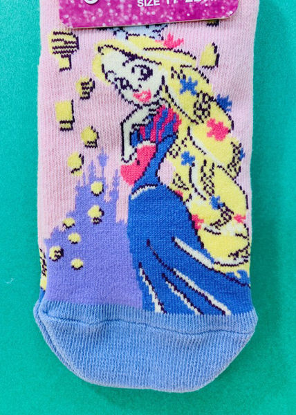 【震撼精品百貨】長髮奇緣樂佩公主_Rapunzel~迪士尼公主兒童用襪子-紫#64068