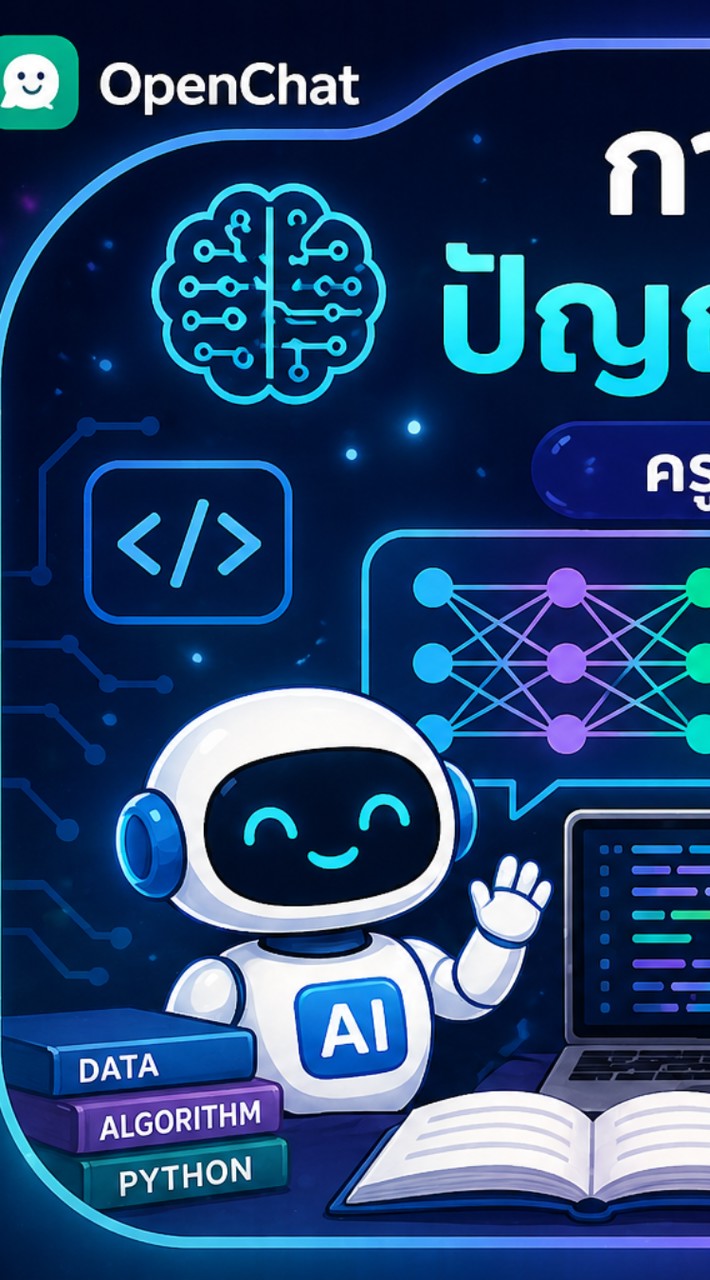 💻อบรมการจัดการเรียนรู้ปัญญาประดิษฐ์ (ครูวิทยาการคำนวณ)🖱️