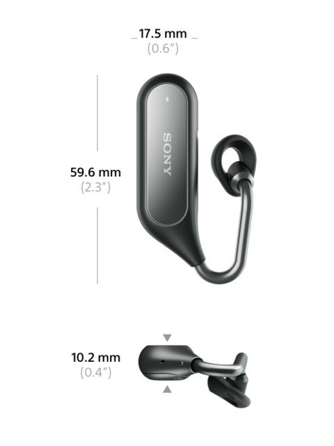 Xperia Ear Duo 提供嶄新的聆聽體驗，同時與世界接軌。你可享受音樂、撥打電話、聽取行程、預報等等，同時仍能聆聽周遭世界。