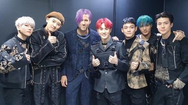 死侍變韓流偶像？萊恩雷諾斯和 EXO 合體，紫色假髮興奮宣布：「我要入團變新成員了」！