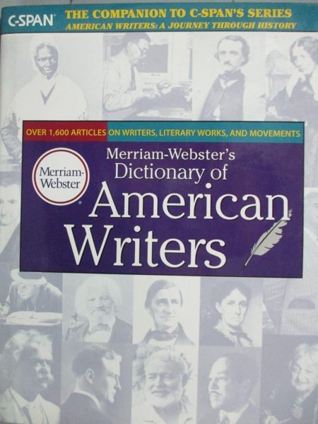 【書寶二手書T1／字典_YAT】Merriam-Webster s Dictionary of American...