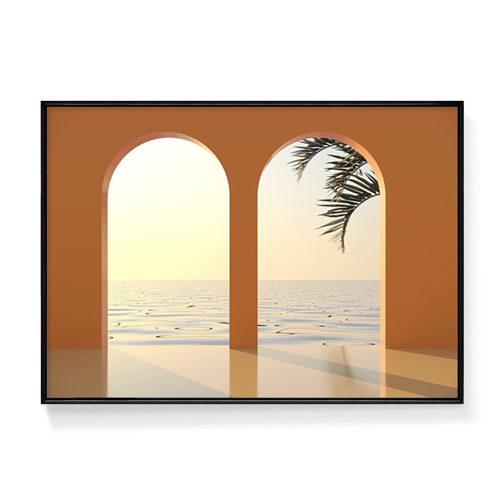 ◆品名：窗 • 帕拉底歐的夕陽––––––––––––––––––––––––帕拉迪歐﹝Andrea Palladio﹞是義大利文藝復興接近晚期，一位石匠出身的技術士，卻成為當代最具影響力的建築師。將