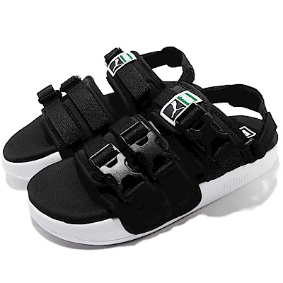 品牌: PUMA型號: 36563001品名: Leadcat YLM配色: 黑色 白色特點: 情侶鞋 搭扣式 羅馬鞋 潮流 黑 白