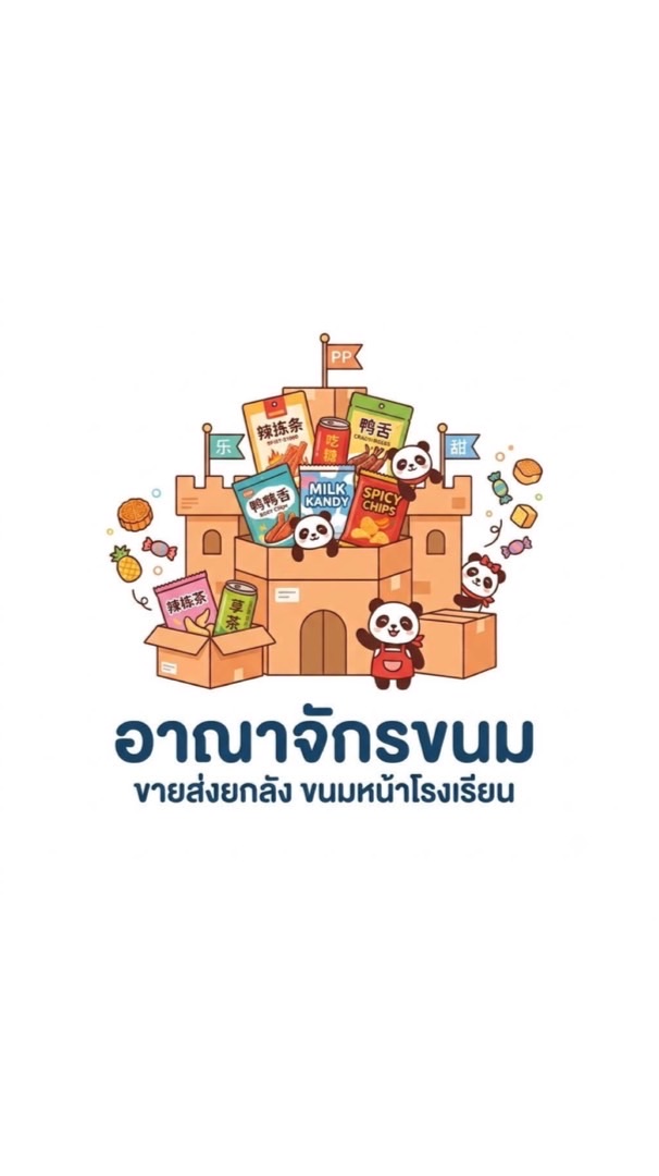 [PP] อาณาจักรขนม ขายส่งยกลัง ขนมหน้าโรงเรียน