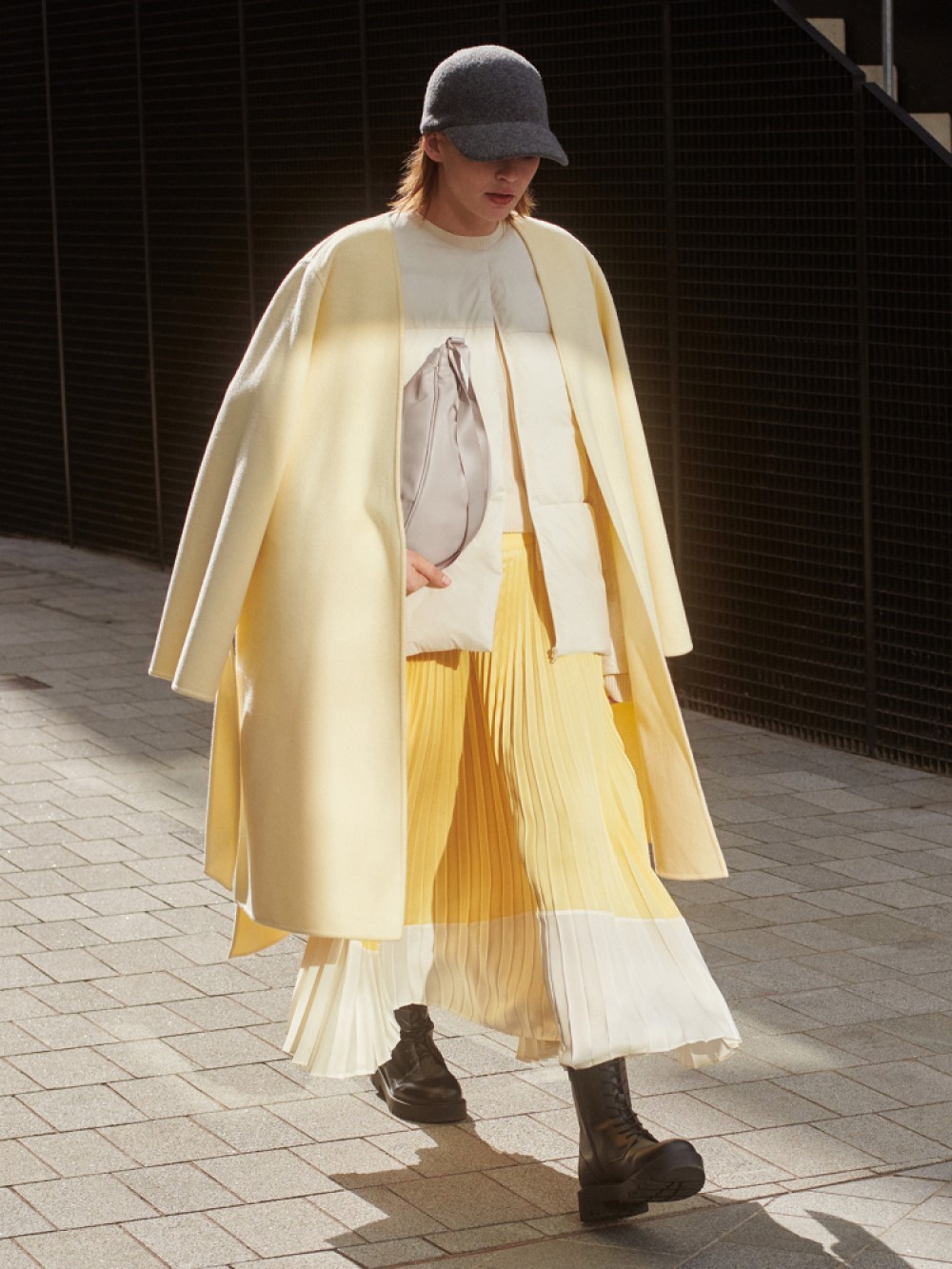 uniqlo女裝 羊毛帽(可調整)