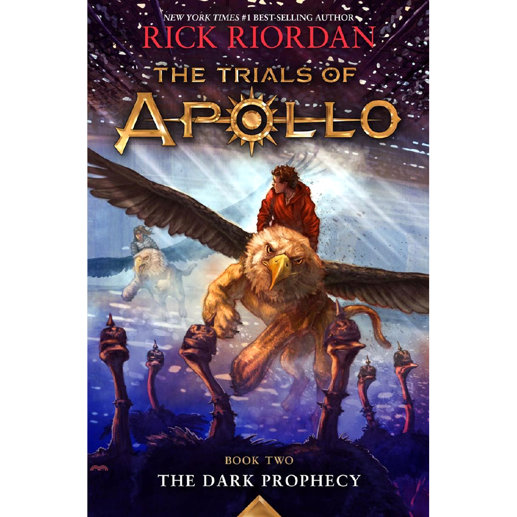 書名：#2: The Dark Prophecy (平裝本)(美國版)系列：The Trials of Apollo定價：350元ISBN13：9781484780640替代書名：太陽神試煉 2：闇黑