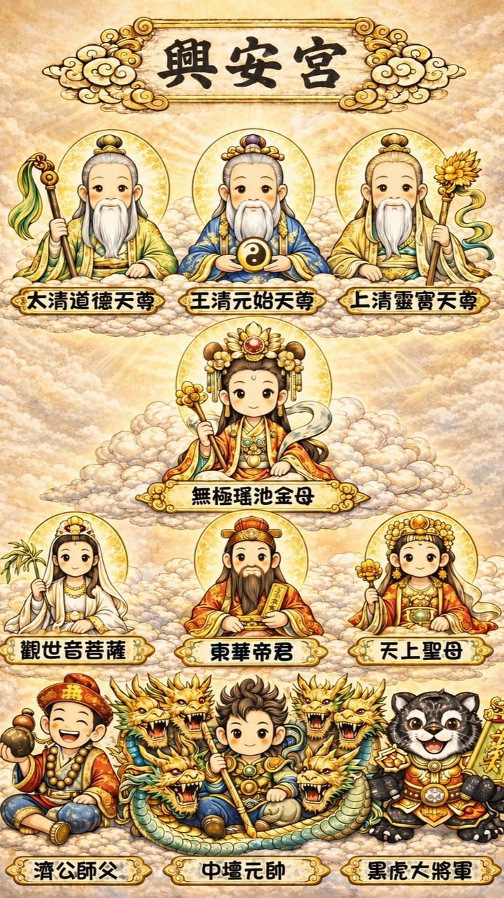 🙏 興安宮｜無極瑤池金母宮🌸