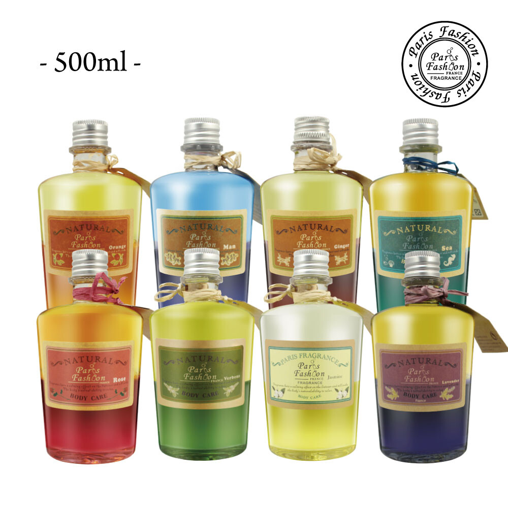 paris fragrance巴黎香氛經典香氛精油系列按摩油500ml(8選1) - 雙嬌律動按摩油500ml-玫瑰rose 富含玫瑰精油及甜杏仁油等天然保濕因子護理乾燥肌及老化膚質改善肌膚暗沉問題給