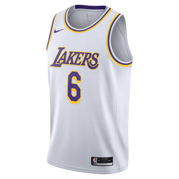 Nike 男 球衣 背心 Lebron James NBA 洛杉磯湖人隊 詹姆士 Dri-FIT 白 CW3595-103