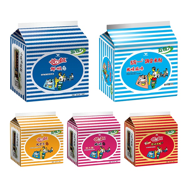 【台灣現貨直發】統一麵熱銷款泡麵系列 5種口味皆有現貨 非即期品 台灣美食 (1袋5入裝) 市價90元 愛心價75元售完為止!!