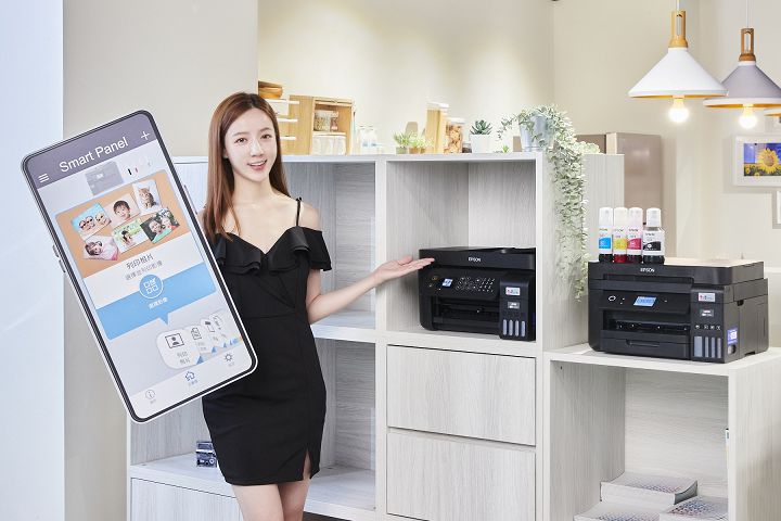 Epson 發表第六代連續供墨印表機，可透過手機遠端智慧遙控，全系列導入免加熱噴墨技術更省電