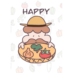 カラフルやさいとおじさん