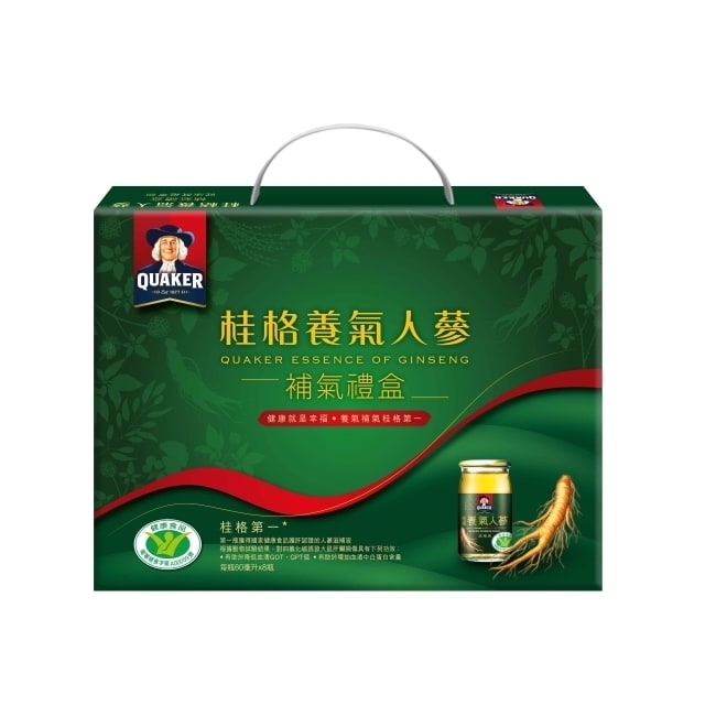 詳細介紹 商品介紹： ●根據動物試驗結果，對四氯化碳誘發大鼠肝臟損傷具有下列之保健功效 1.可降低血清GOT、GPT值 2.可增加血清中白蛋白含量 ●桂格養氣人蔘精選上等白蔘及西洋蔘，搭配蓮子與百合精