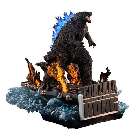 怪獣映画 Godzilla Vs Kong より ゴジラ コング の2大怪獣が 全高約50cmの超巨大フィギュアで登場 アキバ総研