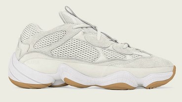 經典焦糖底！全新配色 YEEZY 500 「 BONE WHITE 」 首度曝光