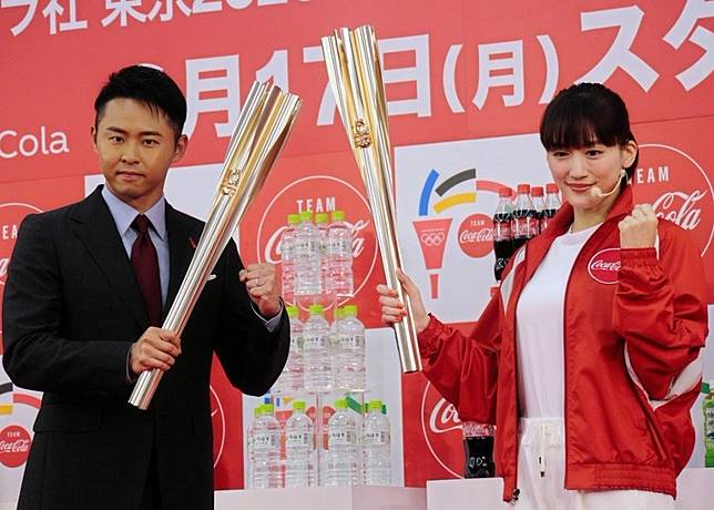 迎接明年東奧綾瀨遙預演傳聖火 On Cc 東網 Line Today