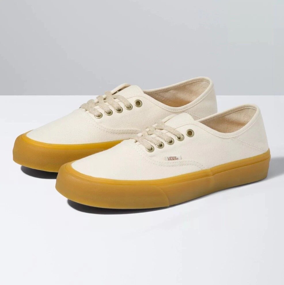 【滿額↘現折$100】【VANS】VANS AUTHENTIC SF 男鞋 女鞋 休閒鞋 滑板鞋 米白 焦糖底 橡膠底 軟木塞鞋墊 復古 熱門款 VN0A5HYP9GZ【勝利屋】
