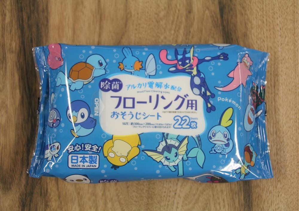 ダイソー 可愛い の声続出 ポケモンのお掃除シートは全部集めたい