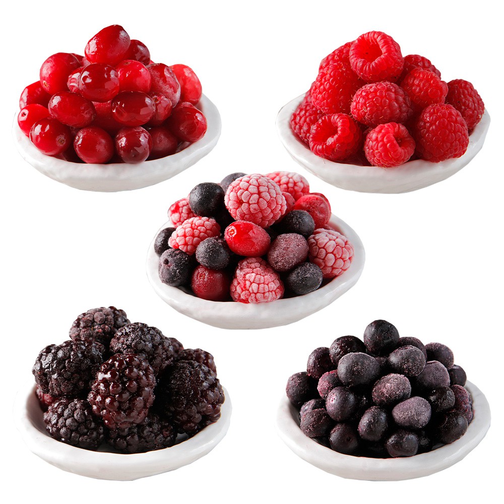 愛上生鮮 鮮凍藍莓/黑莓/覆盆莓/蔓越莓(4/8/12包)水果 鮮果(200g/包)團購 現貨 廠商直送