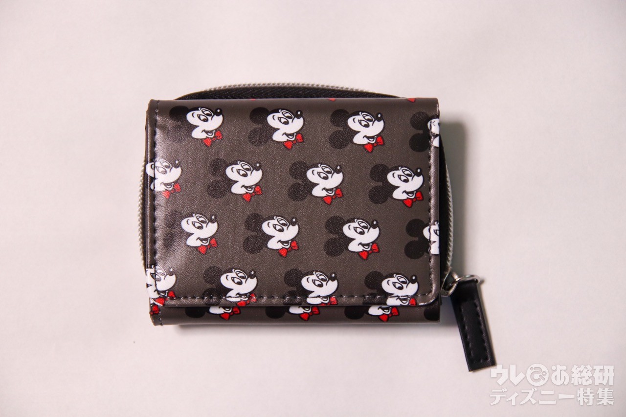 雑誌付録 ミッキーのミニウォレットが付録 Mini3月号