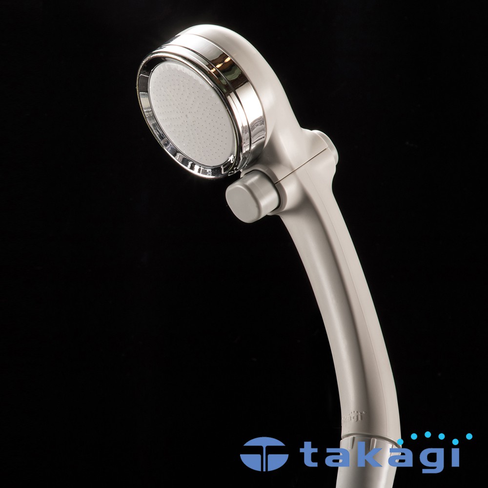 【takagi】微米氣泡美容沐浴器-珍珠白