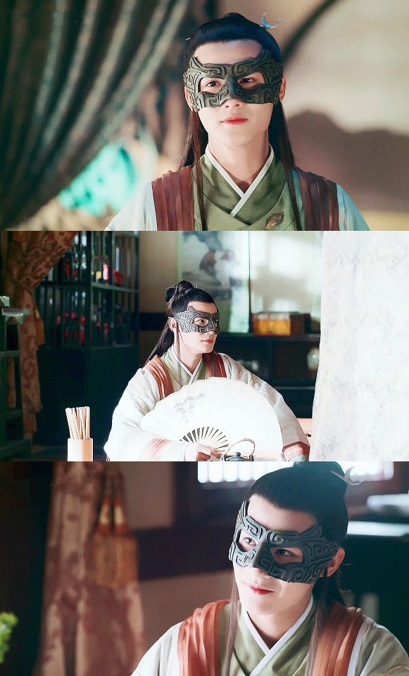 陸劇中一見驚鴻的面具殺4：鄭業成 飾演《三千鴉殺》傅九雲
