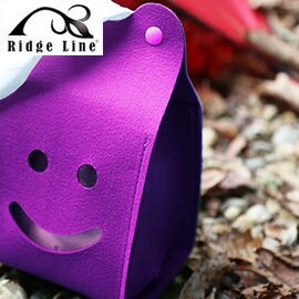【【蘋果戶外】】Ridge Line OT867277YE 韓國 彩色微笑面紙盒 紫色 放置便利/可做吊飾物