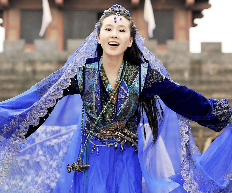 古裝劇同款「異域美女」造型7：劉詩詩 飾演《風中奇緣》莘月