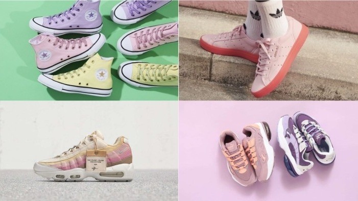 好難下定決心買哪雙！4大品牌的粉嫩色系運動鞋大戰即將開打