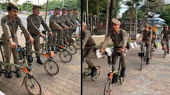 Satpol PP di Makassar Patroli Pakai Brompton Ini Faktanya Satpol PP di Makassar Patroli Pakai Brompton Ini Faktanya